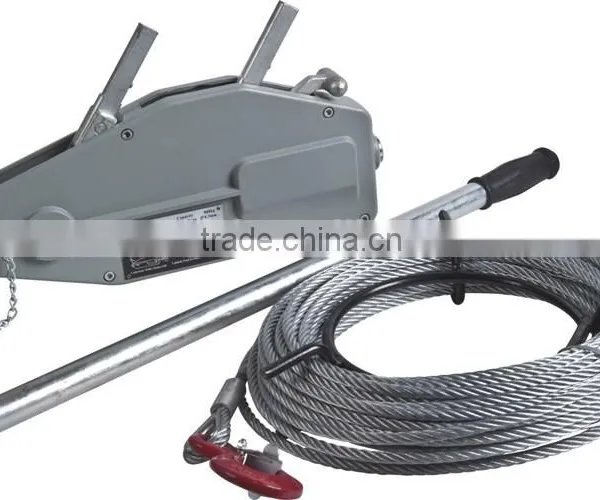 wire rope pulling hoist large or tirfor (5.4Ton) or Wire rope winch