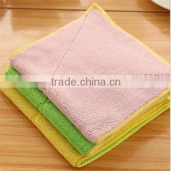 Stock Lot Cheap Kitchen 80 Polyester 20 Polyamide Microfiber Towel photo-6
