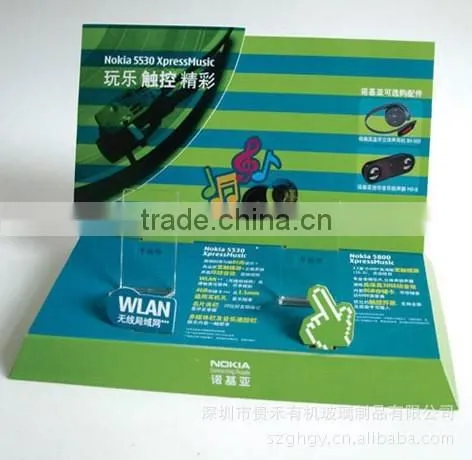 Any Design High-grade Transparent Acrylic Display Rack for Mobile Phone photo-5