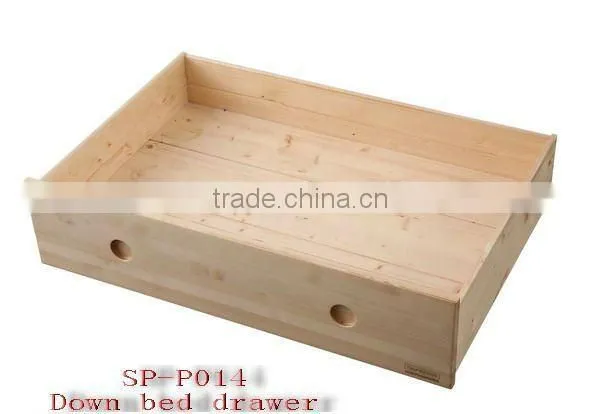 Single Double Bed Underbed Drawer Trundle Bed With Drawer Storage#SP-P014S photo-4