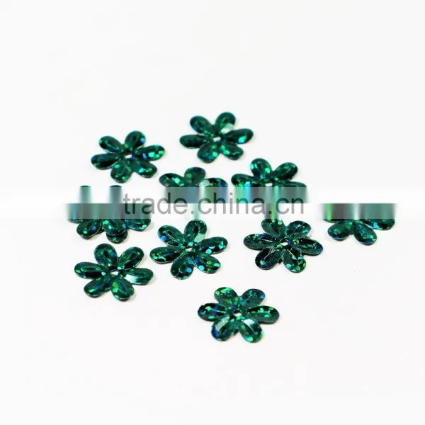 Bulk Green Color Flower Loose Sequin in 2014 New Design photo-3