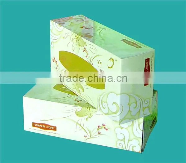 White 2-Ply Facial Tissue, Flat Box, 8.33" Length x 8" Width (Case of 30 Boxes), 100 Sheets Per Boxes photo-2