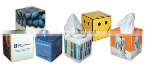 Cubic Box Facial Tissue