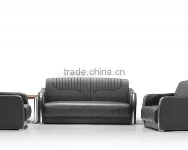 S-68 European Style Leather Steel Sofa photo-2