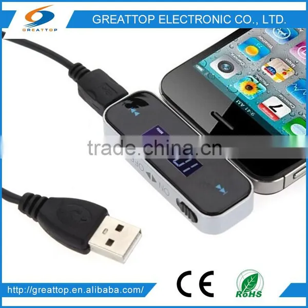 Best Pioneer Folder 3.5mm Stereo Rds Audio Car fm Transmitter