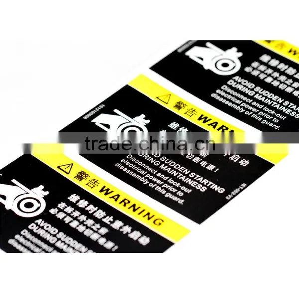 Chna PET/PVC/PP/OPP/BOPP Custom Adhesive Label photo-3