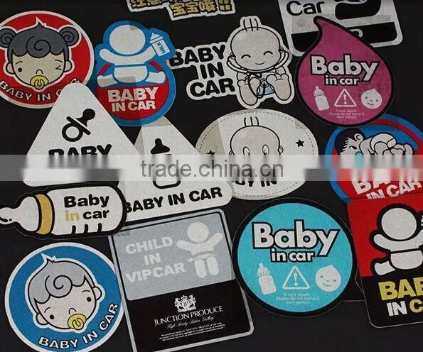 Customized Static Cling Vinyl Decals Body Stickers Use Manufacturing High Quality Vinyl Bumper Sticker for Car --DH20621 photo-2