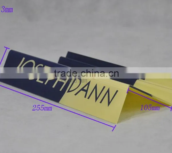 2016 New Style Universal Plastic Name Plate Acrylic Sign Holder photo-6
