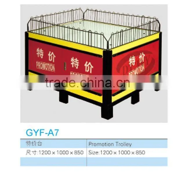 supermarket promotion table,promotion desk