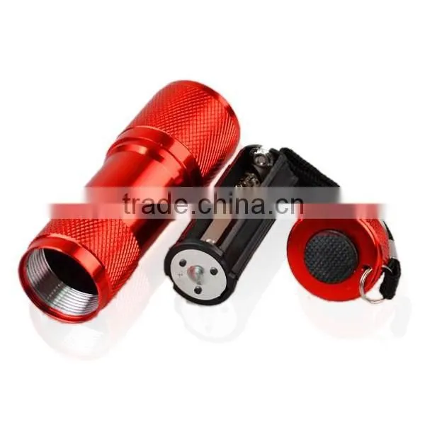 Mini Aluminum Multiband 9 UV Led Ultraviolet Torch photo-3