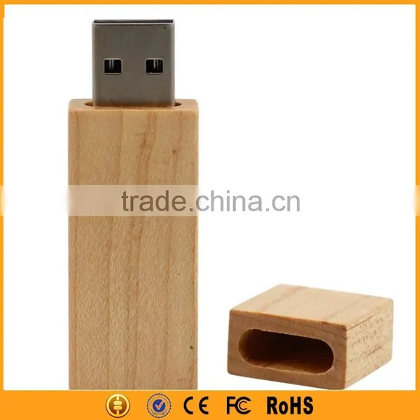 Eco-friendly OEM Bulk Wood USB Flash Drive 8gb 16gb 32gb 64gb photo-2