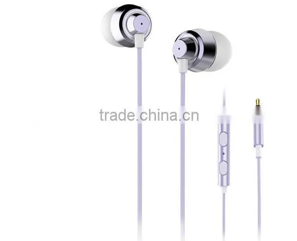 Wired Earphones Headphone With Mic & Volume Remote Control