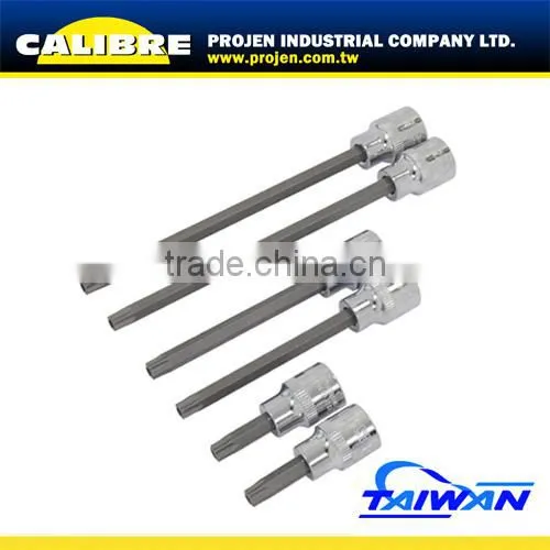 CALIBRE 6pc 3/8 Dr T40 Star Bit Set