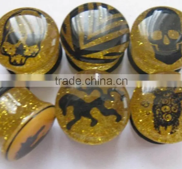 2015! Most Popular Body Jewelry uv Plugs photo-5