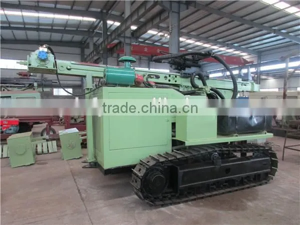 DFD-130M Anchor Drilling Machine, Crawler Mounted Screw Pile Drilling Rig photo-2