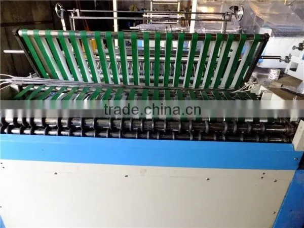 Computer Control Full Automatic Double Line T-shirt Bag Cutting Machine photo-3