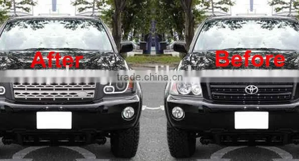 China Vland Factory Outlet Price for 2000-2007 Toyota Highlander Middle Grille Modified Grille photo-2