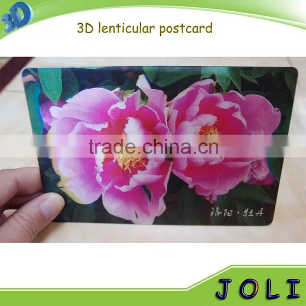 2016 OEM 3d Lenticular Printing Postcard photo-2