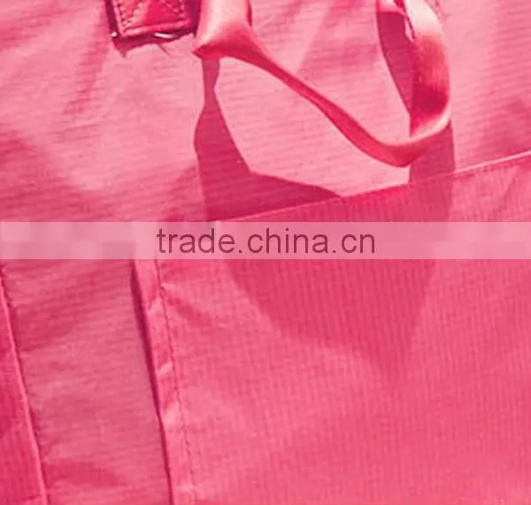 Custom Super Large Waterproof 600D Oxford Folding Tote and Shoulder Portable Fashion Traveling and Shopping Bag for Women photo-5