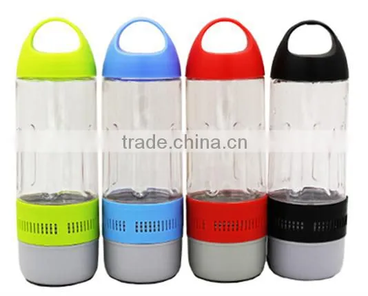 400ml Portable Waterproof Bluetooth Bottle Shape Outdoor Sports Peaker Support TF Card With Compass on Top