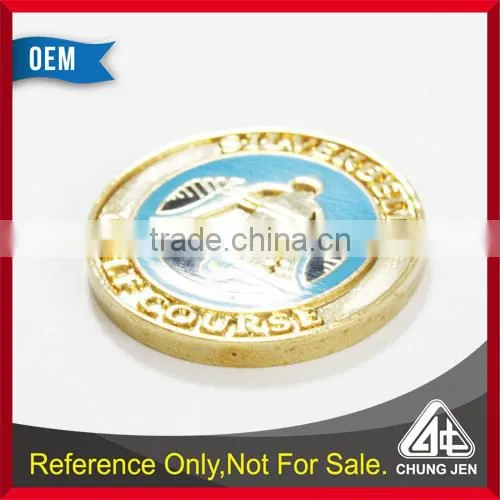Customized Oem Metal Soft Cloisonne Market Shopping Cart Trolley Token Coin photo-6