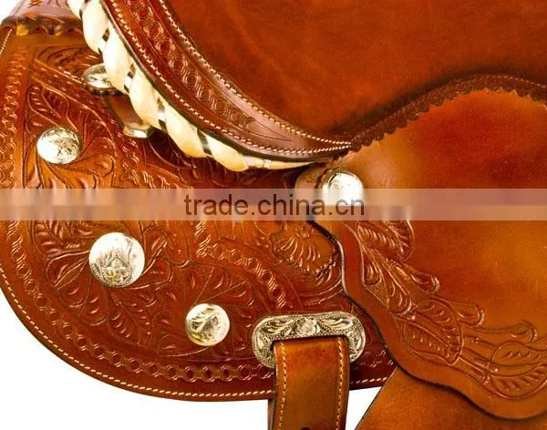 New Horse Western Pleasure Saddle Premium Quality WS161 photo-5