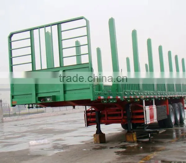 Tri-axles Tuck Trailer for Wood Transport photo-2