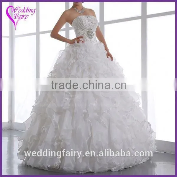 Newest Product OEM Design Beaded Bridal Dress Wholesale