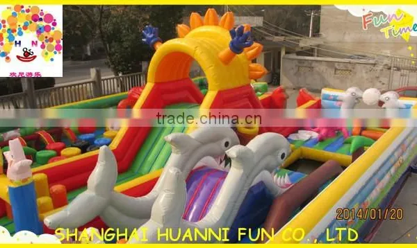 Outdoor Inflatable Bouce House, Inflatable Bouncy Castle for Kids photo-3