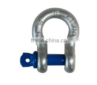 M4 Electric Galvanized Carbon Steel Bow Shackle photo-2