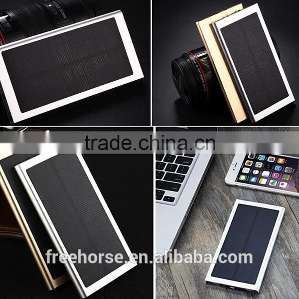 OEM Factory China Solar Charger Mobile Solar Charger for All Mobile Phone 10000/7000mah With Dual USB photo-4