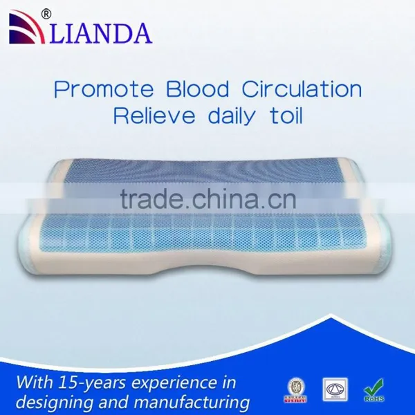 Amazon Gold Supplier Cooling Gel Pillow Memory Foam Gel Pillow photo-3