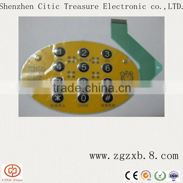 Latest Membrane Keypad for b r, Button Panel Sticker