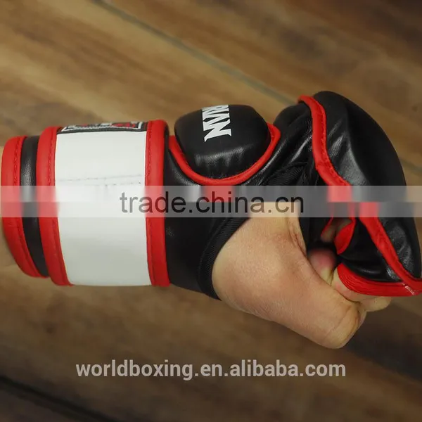 2016 Half Finger Fashion UFC MMA Gloves Wining Sports Twins Fighting Training Grant Kickboxing Sparring Gloves Winning Gloves photo-5