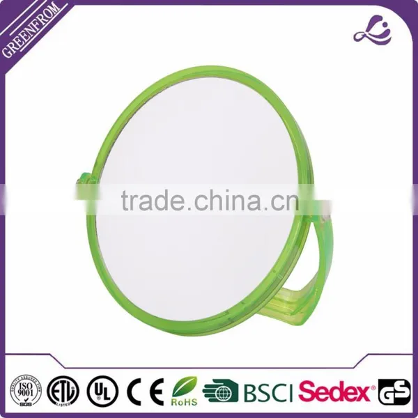 Plastic Colorful Blank Cosmetic Mirror photo-3