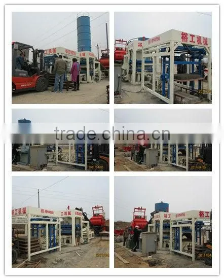 QT4-20 Semi-automatic Concrete Brick Making Machine,concrete Brick Machine photo-5