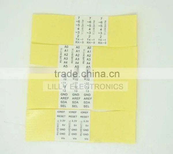 Arduino Sockets Labels