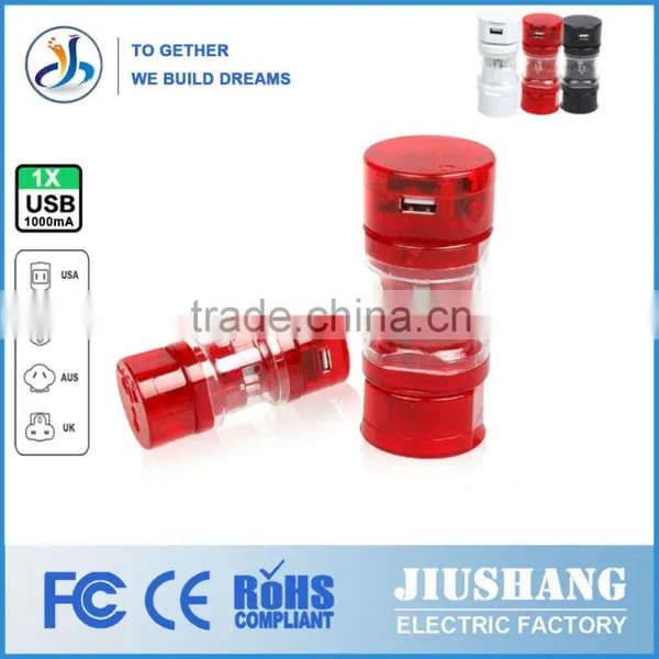 DGJIUSHANG Manufacturing Through the CE FCC ROHS Certification Approval Top Selling Special International Travel Adaptor photo-6