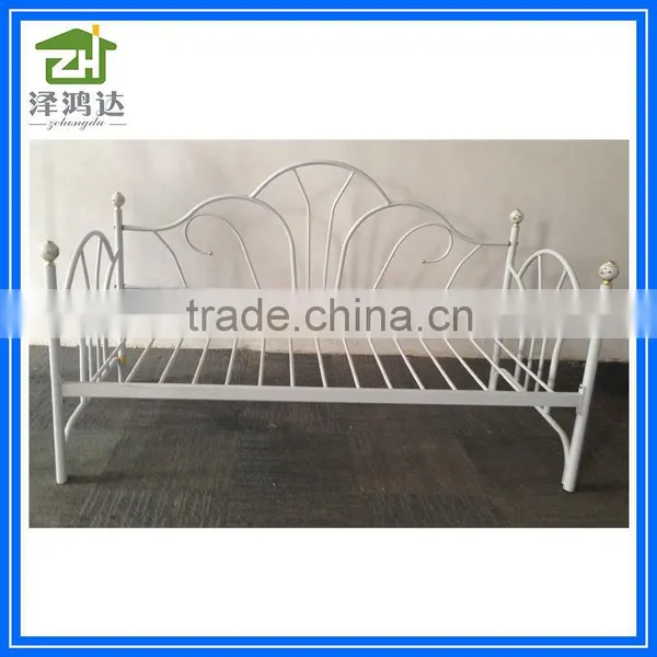 single bed metal