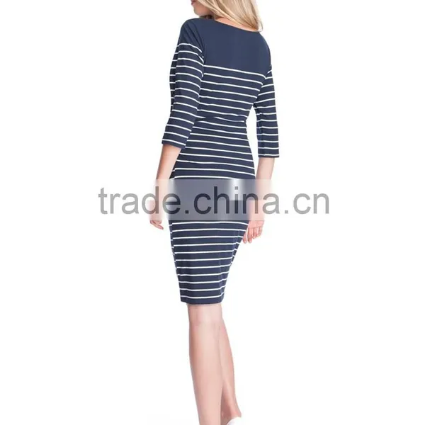 Comfortable Maternity Wear For Pregnant Women Middle - Length Sleeves photo-2