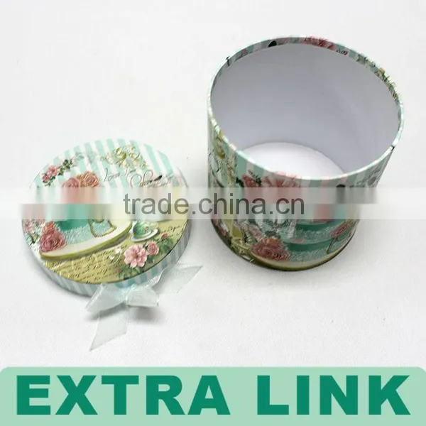Special Newest Design Superior Quality Popular PVC Matt Printing Gift Use Round Box With Lids photo-5