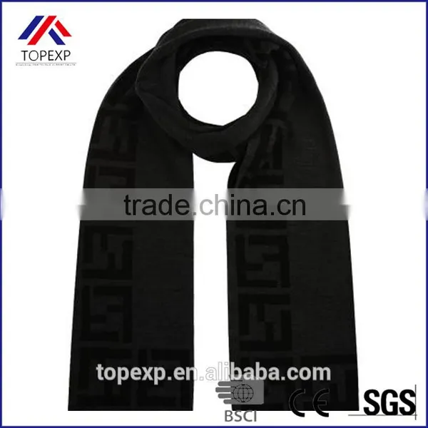 Knitted Hood Scarf Stretch Scarf photo-3