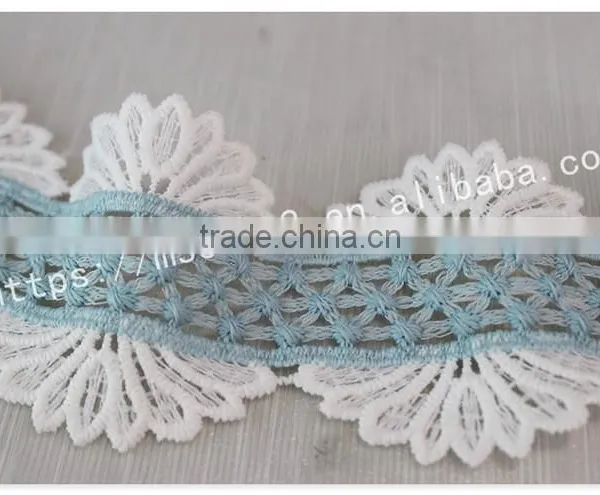 Hot Selling 7cm Width 2 Colors Embroidery Trims for Curtains Wholesale photo-5