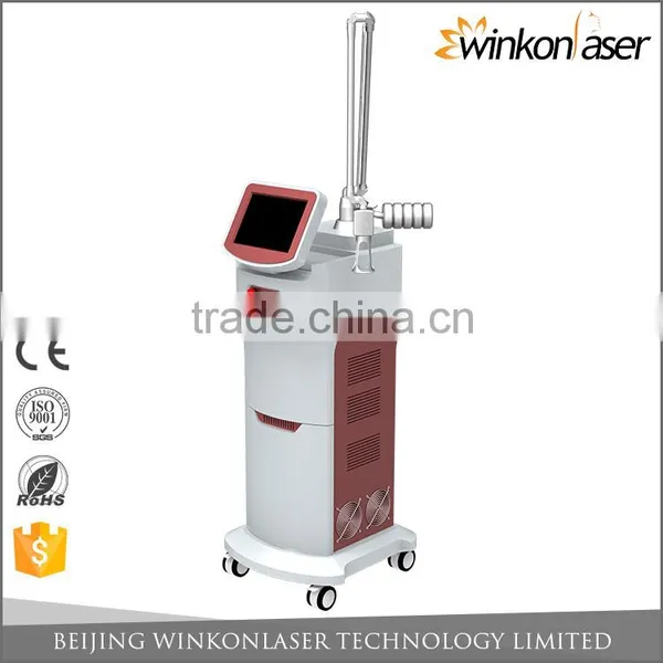 Spot Scar Pigment Removal 2017 Factory Price 50w Eye Wrinkle / Bag Removal Imported Fractional CO2 Laser Machine For Skin Rejuvenation photo-6