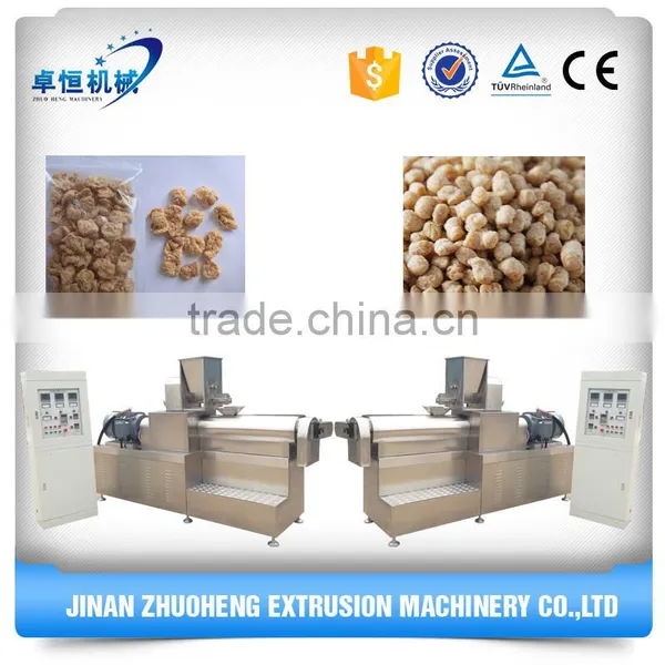China Extruded Textured Soy Bean Protein Processing Machinery