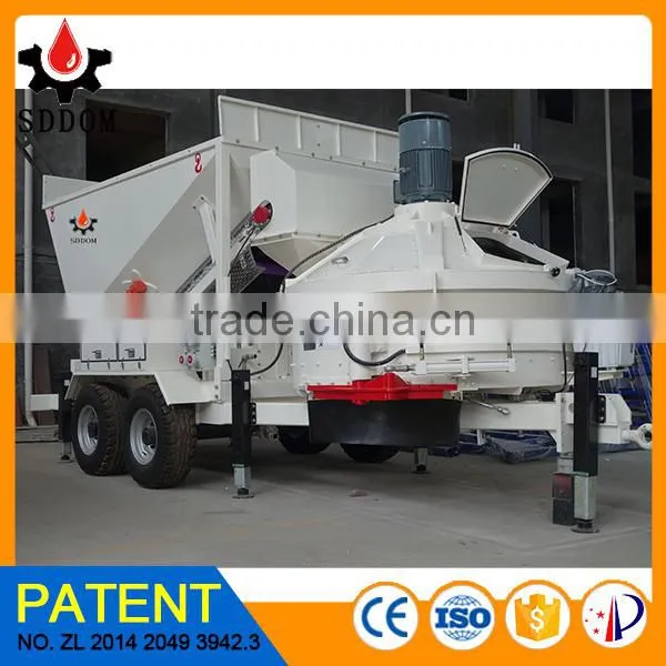 SDDOM China Shandong Taian Supplier Mixing Machine Mobile Concrete Plants photo-2