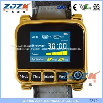 red light therapy semiconductor laser acupuncture lllt laser watch nasal