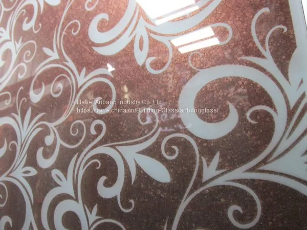 4-12 mm Decorative AcId Etched Frosted Art Glass With Good Price for Window/ Door Decoration photo-4