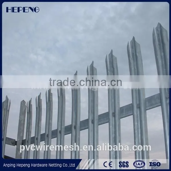 Anping Electro Galvanized Palisade Fence photo-4