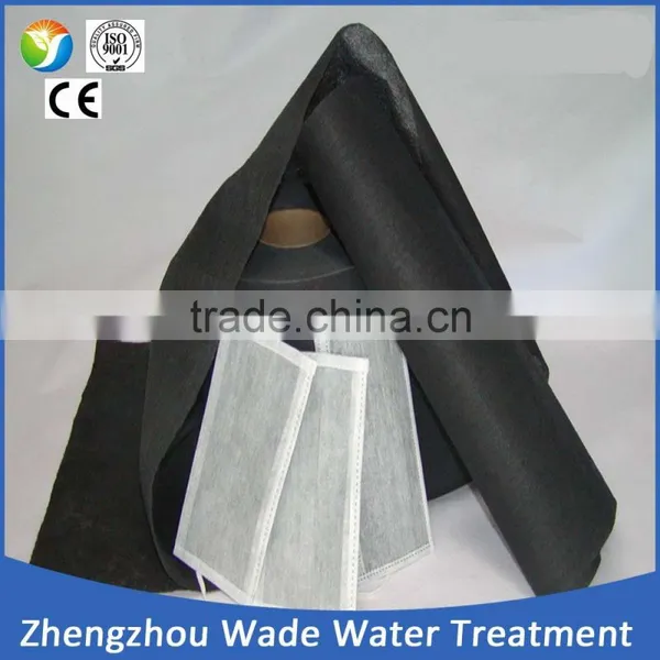 Eco-friendly Polyester Activated Carbon Cloth for Air / Water / Oil Filtration /charcoal Filter Cloth on Sale photo-4